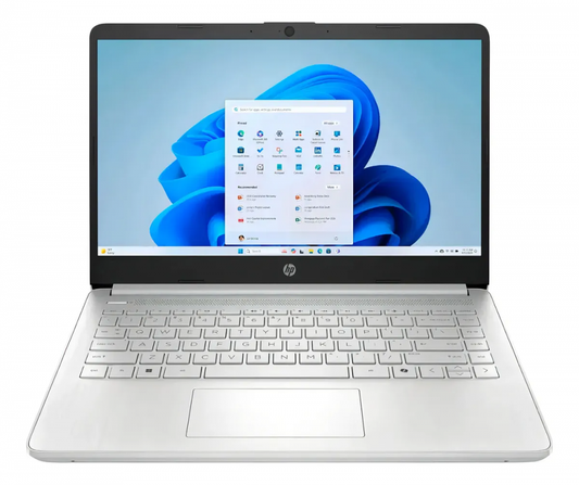 Laptop HP Intel N150 – Color Plata - Nuevo 2026, Con Garantía de 1 Año