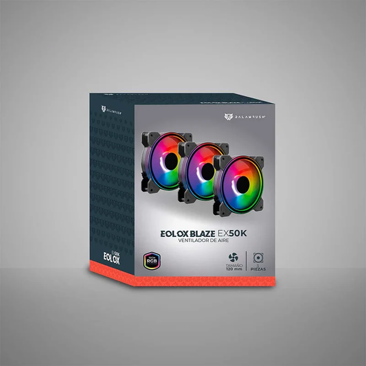 Kit de 3 Ventiladores de Aire RGB Gamer - Nuevo 2026, con Garantía 1 Año