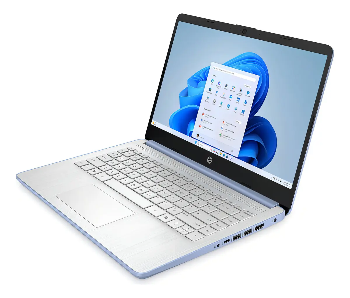 Laptop HP Intel N150 – Color Azul - Nuevo 2026, Con Garantía de 1 Año