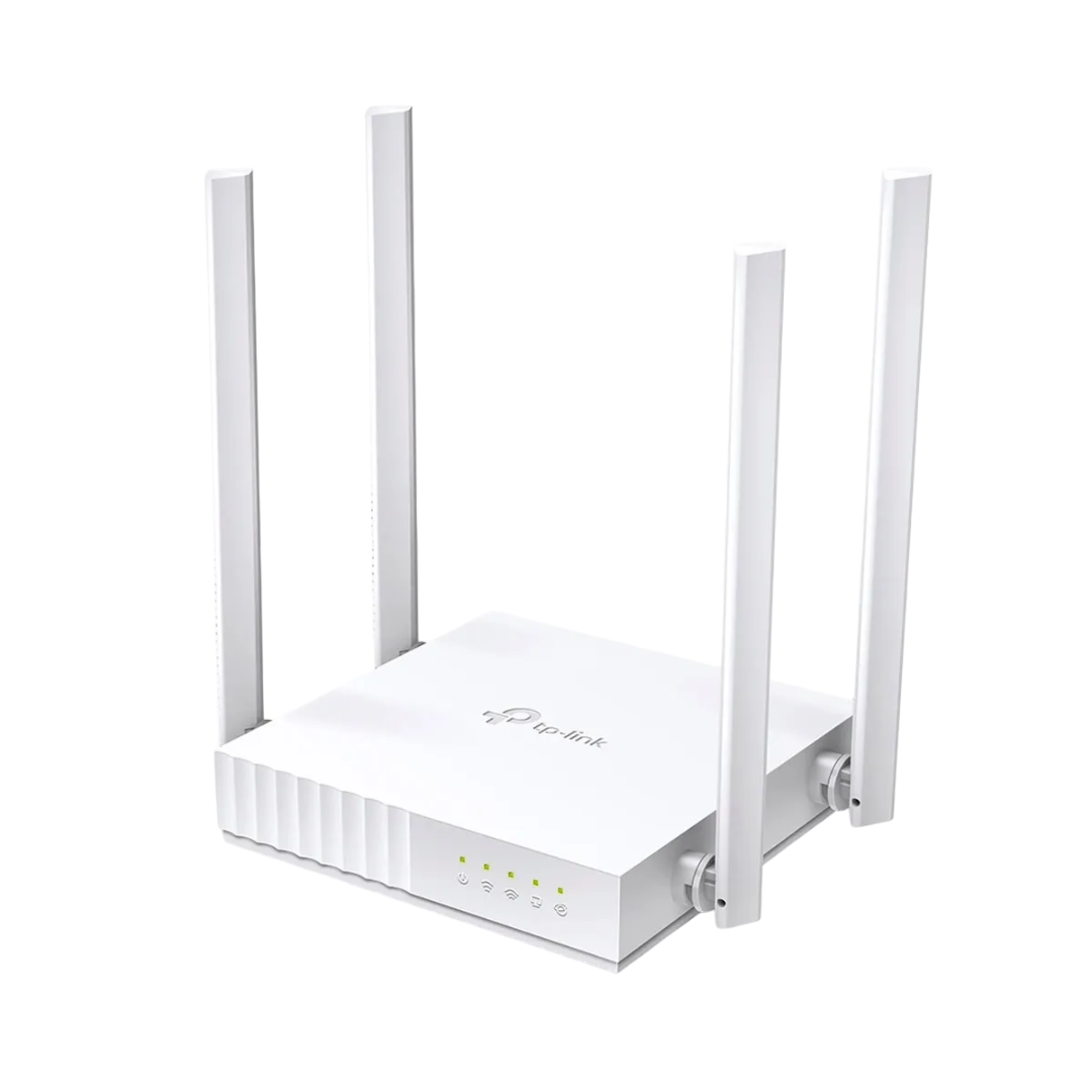 TP-Link Archer C24 Router Wi-Fi de Banda Dual AC750 Color Blanco – Nuevo 2026, con 1 Año Garantía