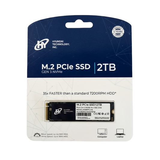 SSD Hyundai 2TB NVMe M.2 - PCIe 3.0