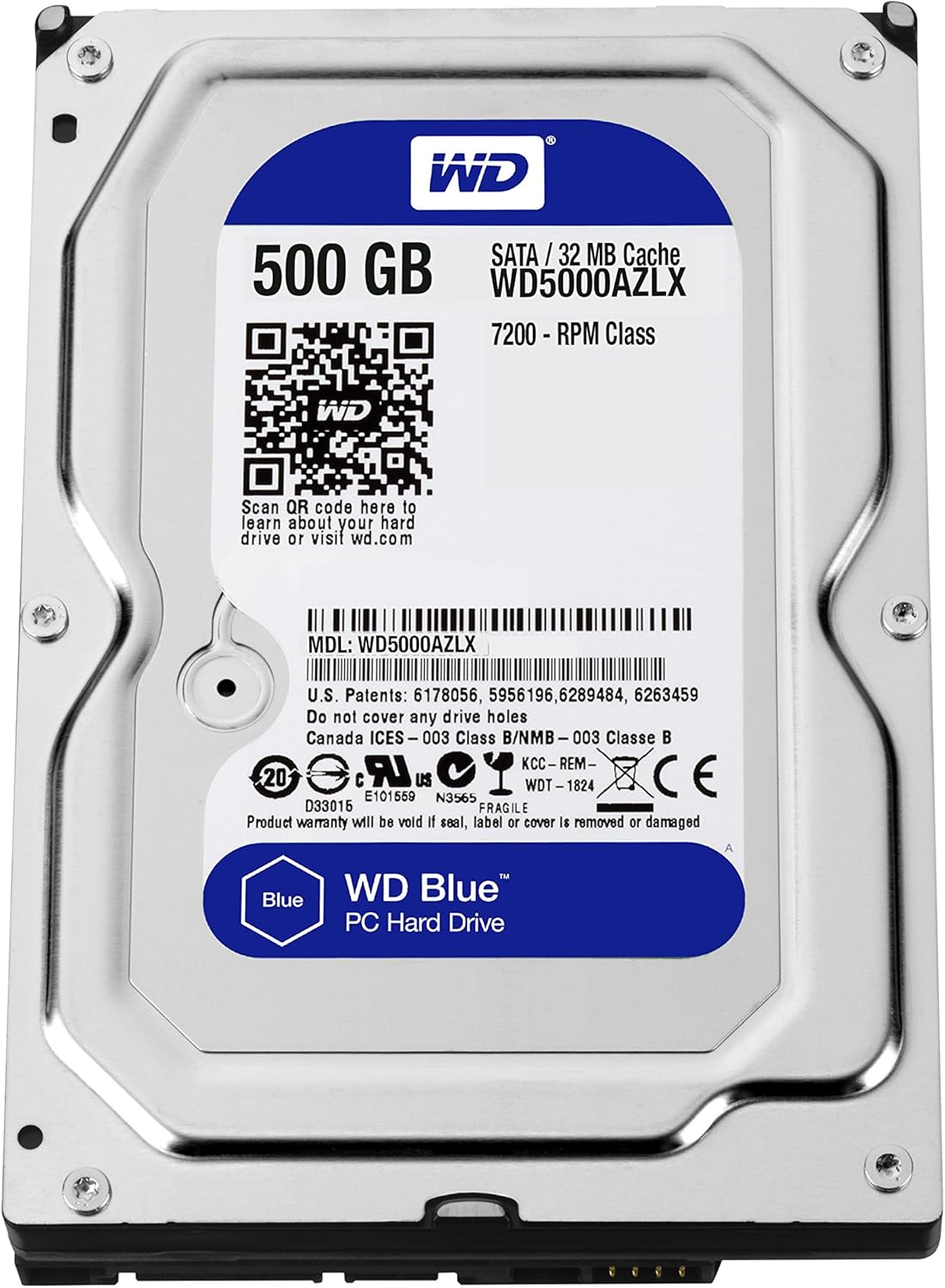Disco Duro HDD 500GB – Nuevo 2026, Con Garantía 1 Año