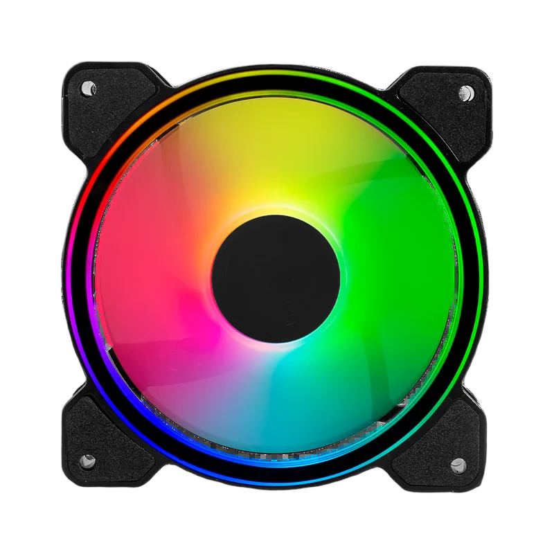 Kit de 3 Ventiladores de Aire RGB Gamer - Nuevo 2026, con Garantía 1 Año