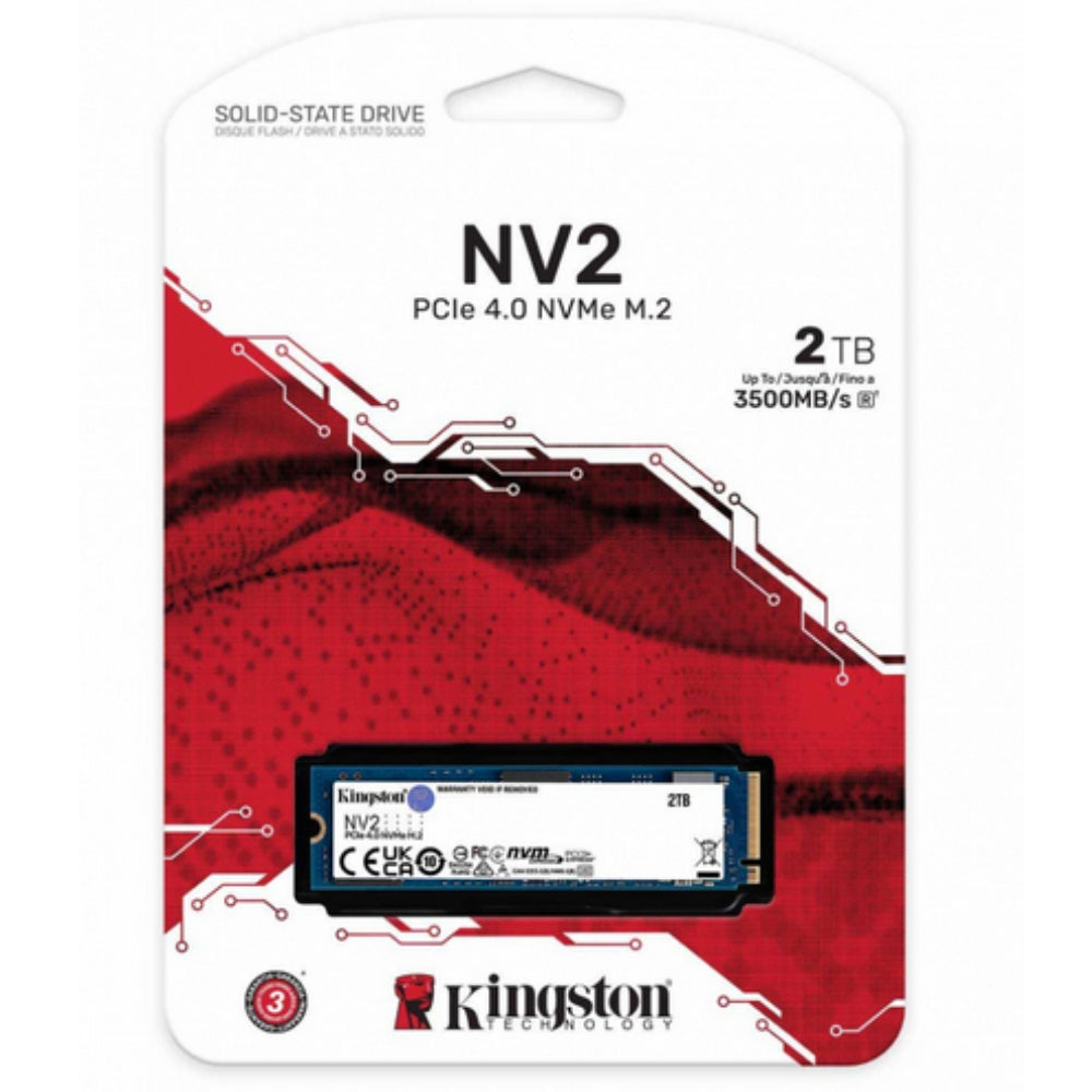 SSD Interno Kingston 2TB M.2 Nv2 Pci-Express 4.0