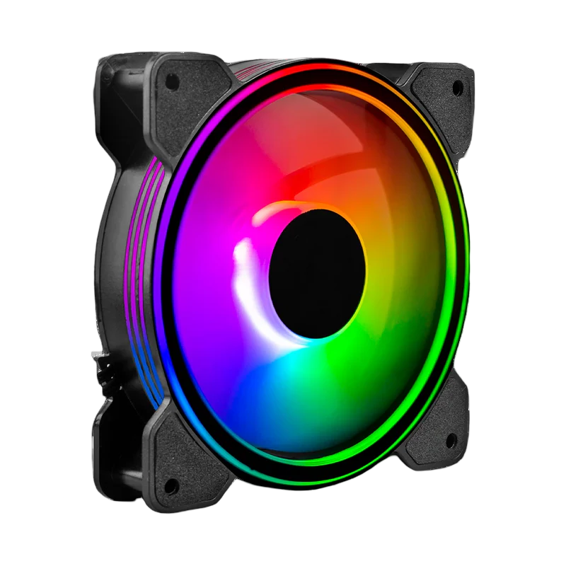 Kit de 3 Ventiladores de Aire RGB Gamer - Nuevo 2026, con Garantía 1 Año