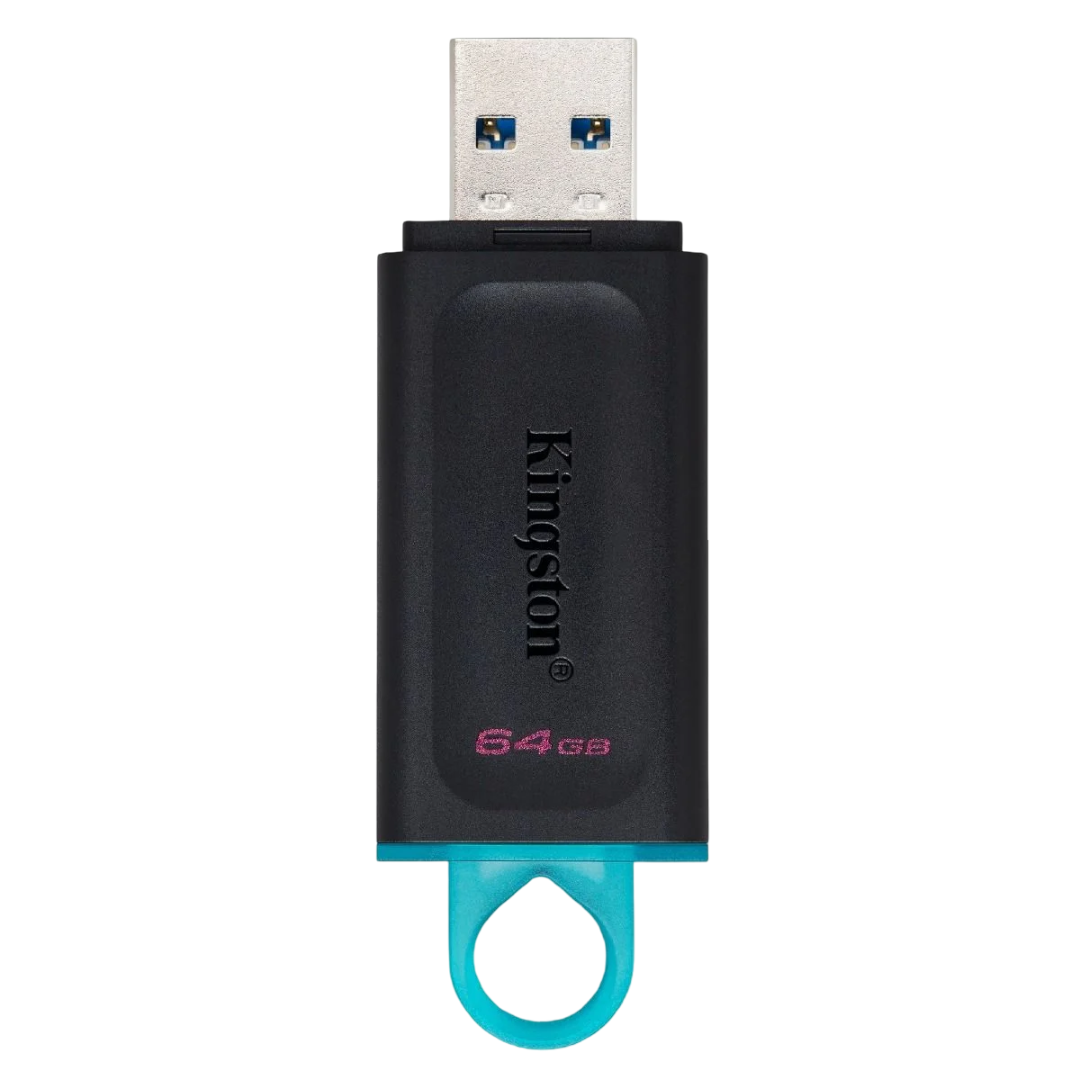 Memoria USB 64GB Kingston - Nuevo, Con Garantia