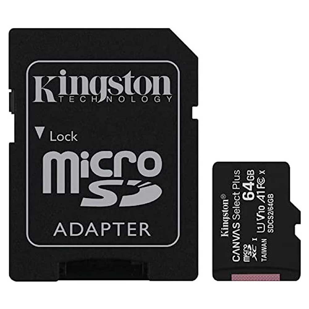 MicroSD KINGSTON de 64GB | 100MB/s