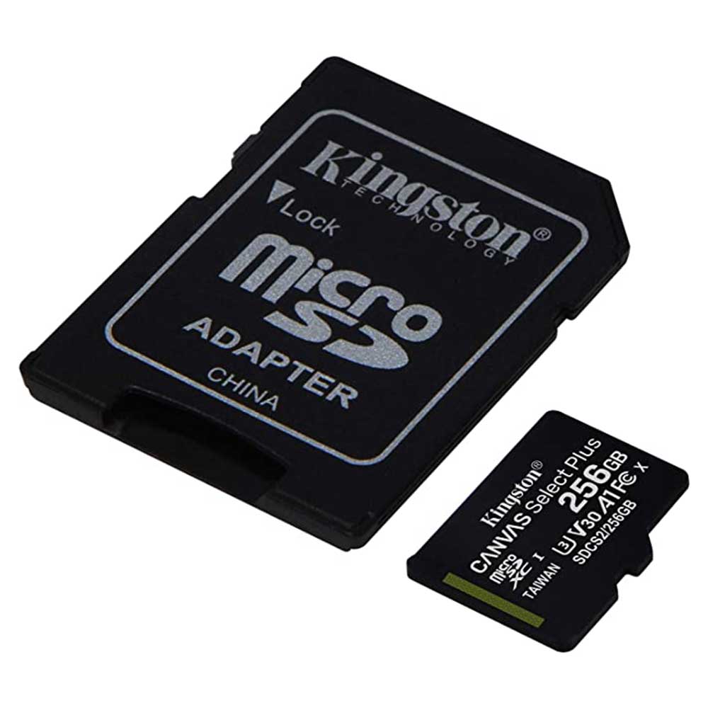 MicroSD KINGSTON de 256GB | 100MB/s