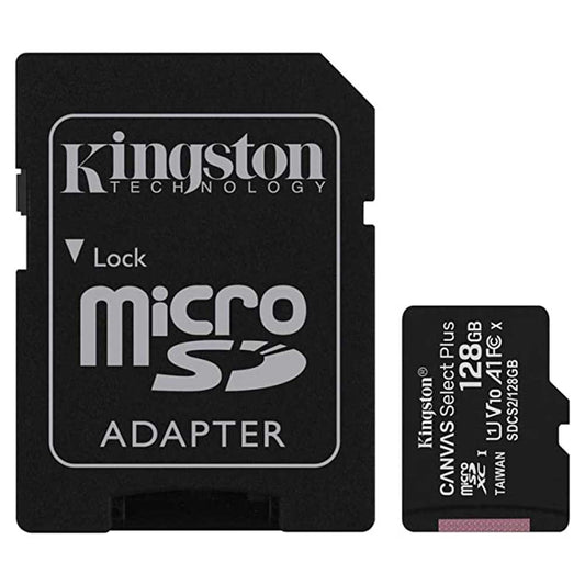 MicroSD KINGSTON de 128GB | 100MB/s