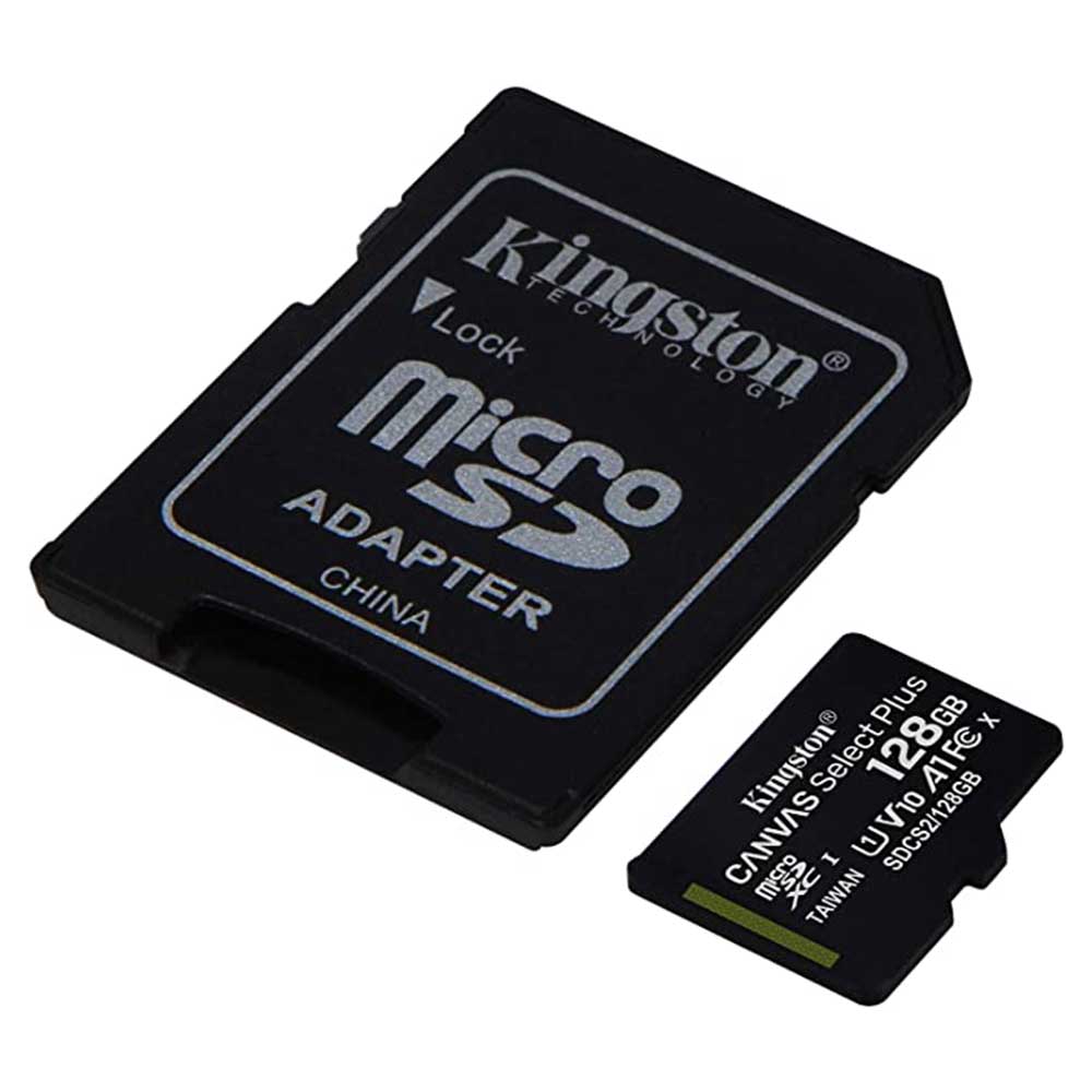 MicroSD KINGSTON de 128GB | 100MB/s