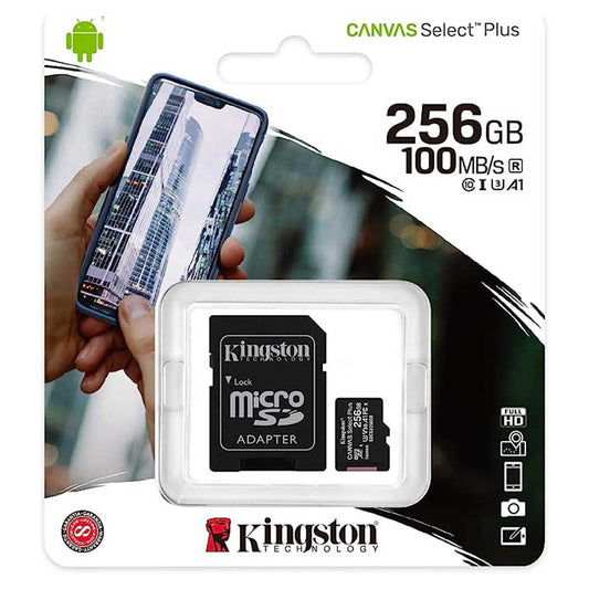 MicroSD KINGSTON de 256GB | 100MB/s