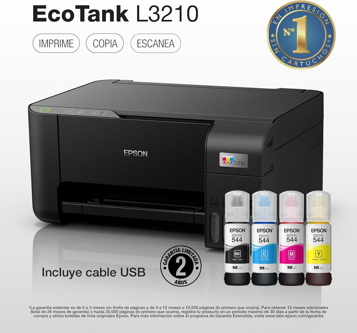 Impresora Multifuncional Epson EcoTank L3210