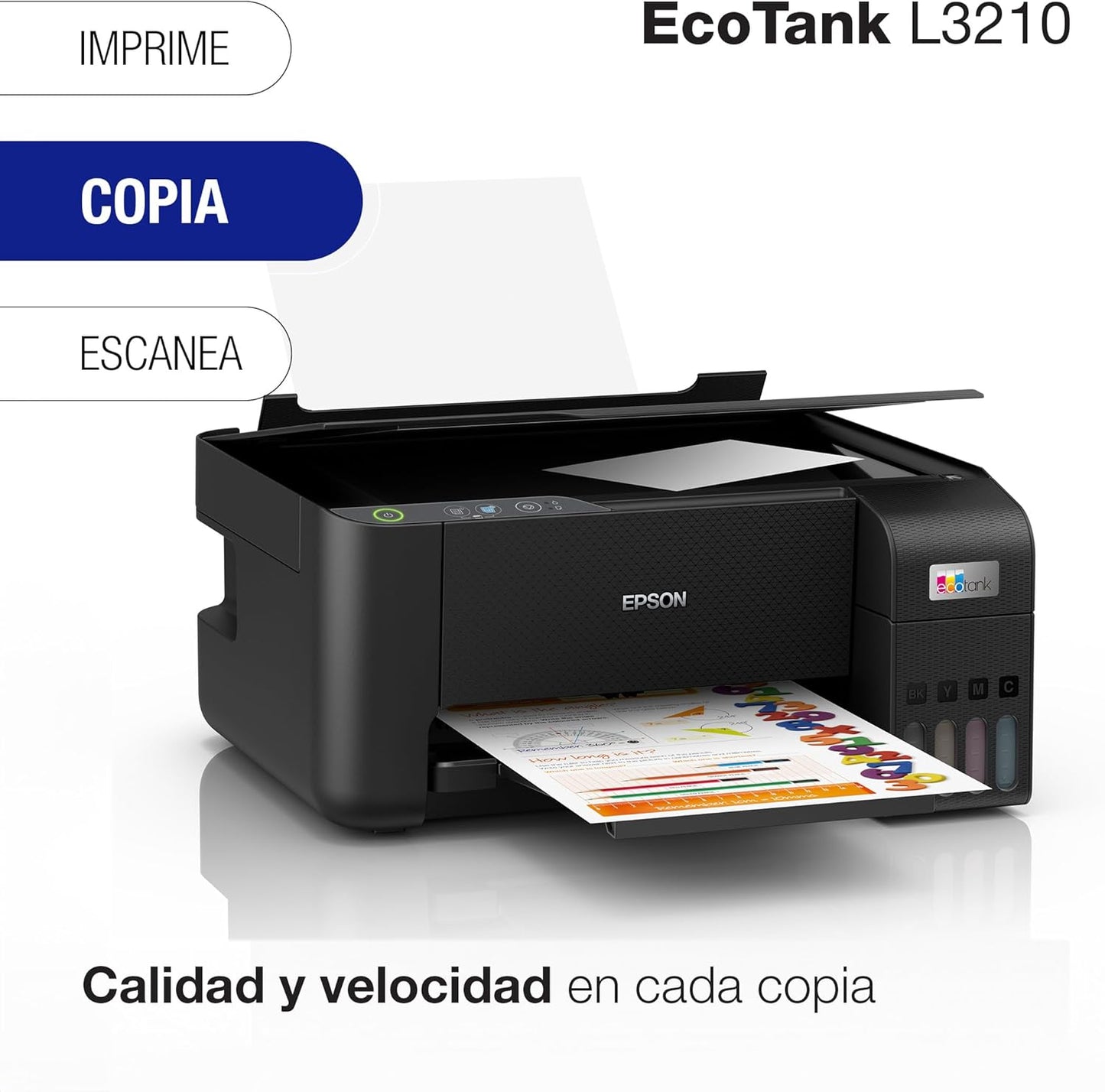 Impresora Multifuncional Epson EcoTank L3210