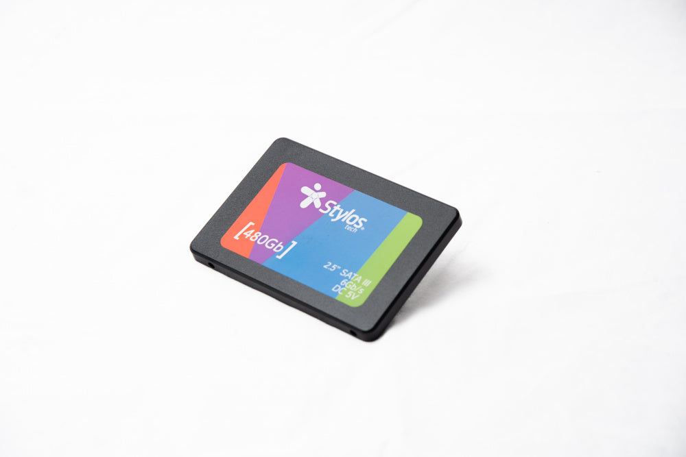 SSD STYLOS 480GB - Nuevo 2026, Con Garantía 1 Año