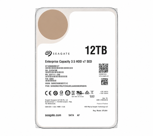 Disco Duro HDD 12TB Seagate – Nuevo 2026, Con Garantía 1 Año