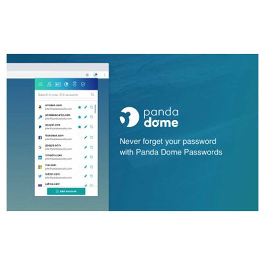 PANDA DOME PASSWORDS 1A PANDA ESD, 1 año