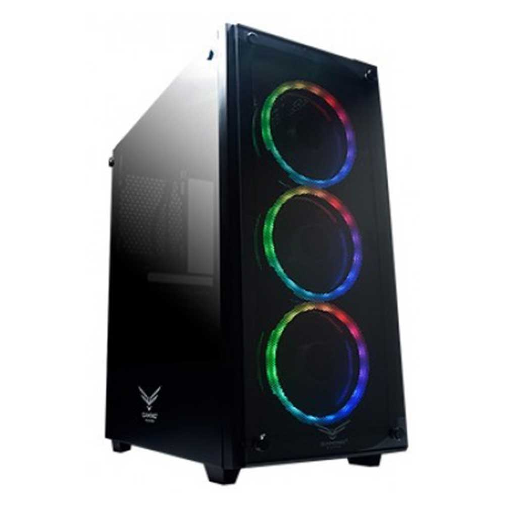 Gabinete PLAYER Crystal sin Fuente