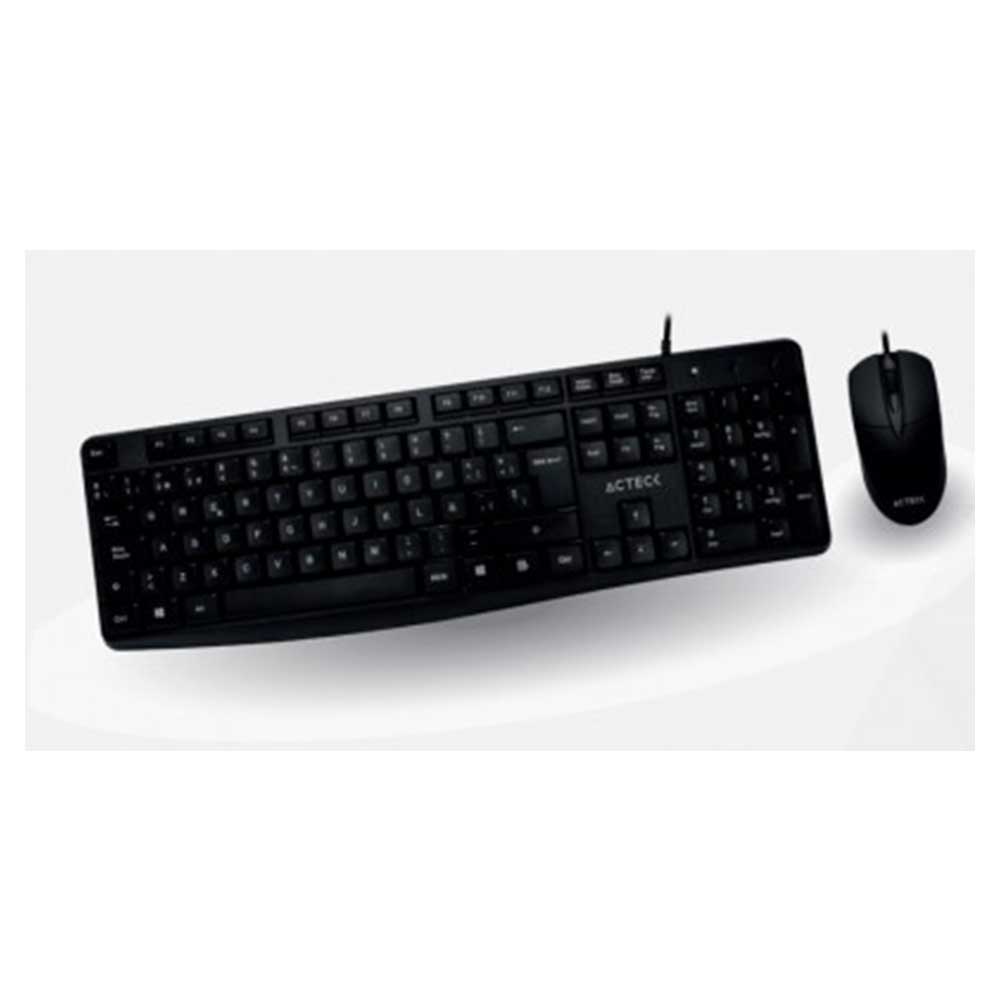 Kit Teclado Estándar y Mouse ACTECK USB