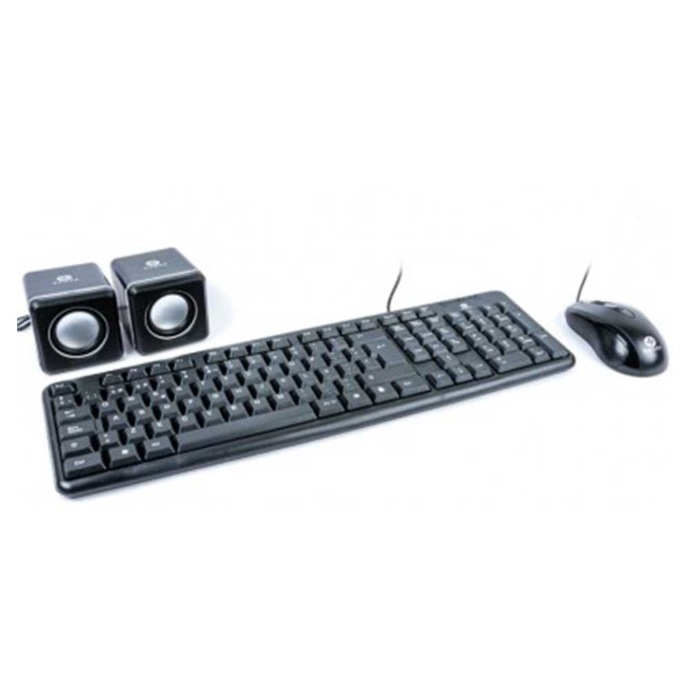 Kit Teclado Mouse y Bocinas Naceb