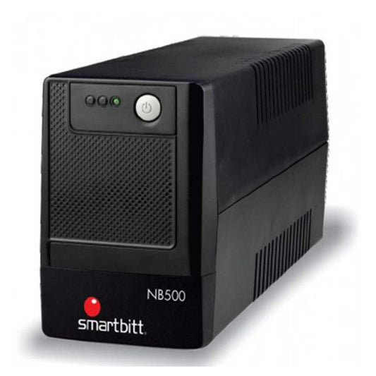 No-Break SMARTBITT 500, 500 VA, 250 W, Negro, Hogar