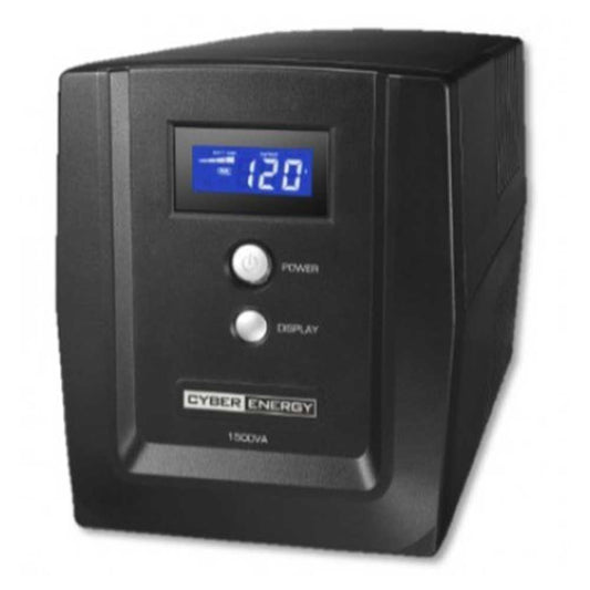 No-Break CyberPower OM1500ATLCD, 1500 VA, 900 W, 8 h, Negro