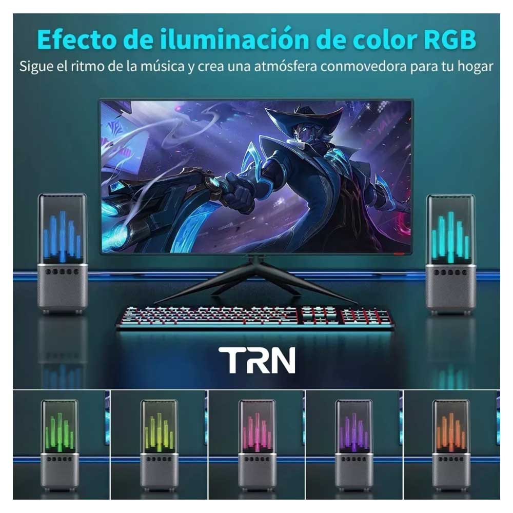 Bocinas Pc Inalambricas Bluetooth RGB