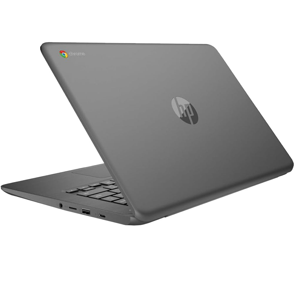 Chromebook HP con Pantalla Grande 14", 4gb en Ram, SSD y Dual Core 2.4Ghz