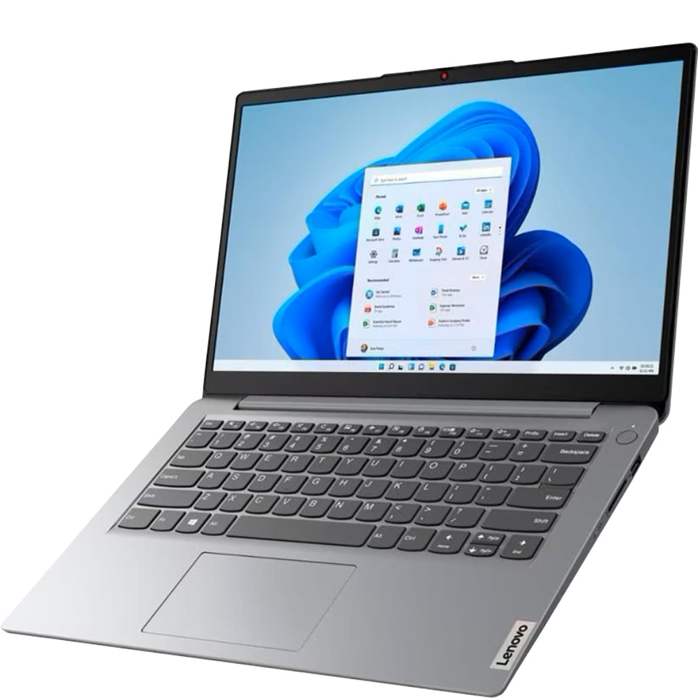 Laptop Lenovo IdeaPad 14" NUEVA Gris Espacial 4Gb 128Gb SSD 1Año Garantia