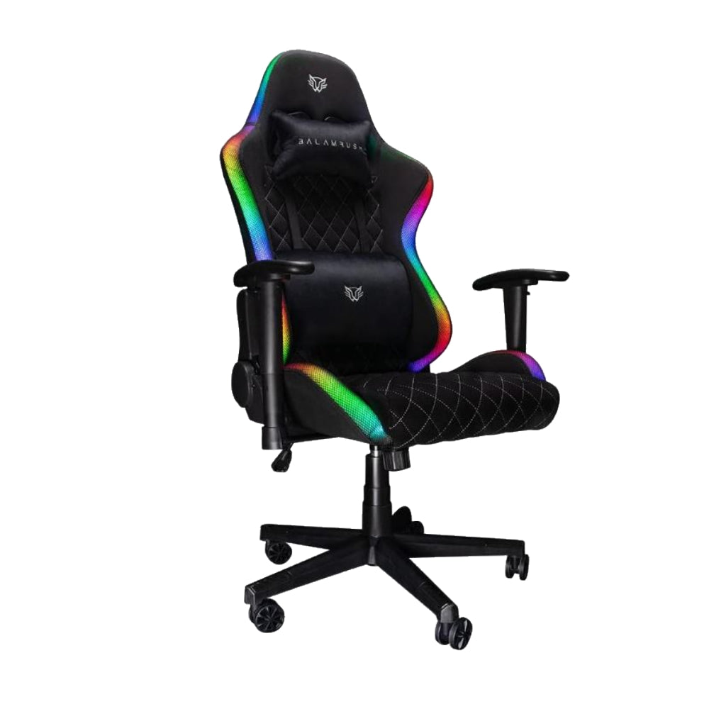 Silla Balam Rush RGB +300 Efectos Reclinable Ergonomica Ajustable Giratoria